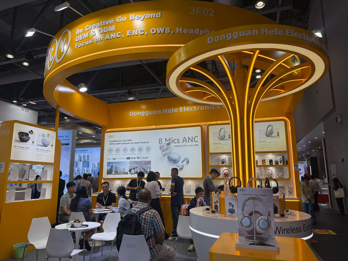 QCY präsentiert sein neuestes Audio-Portfolio auf der Global Sources Hong Kong Shows 2026