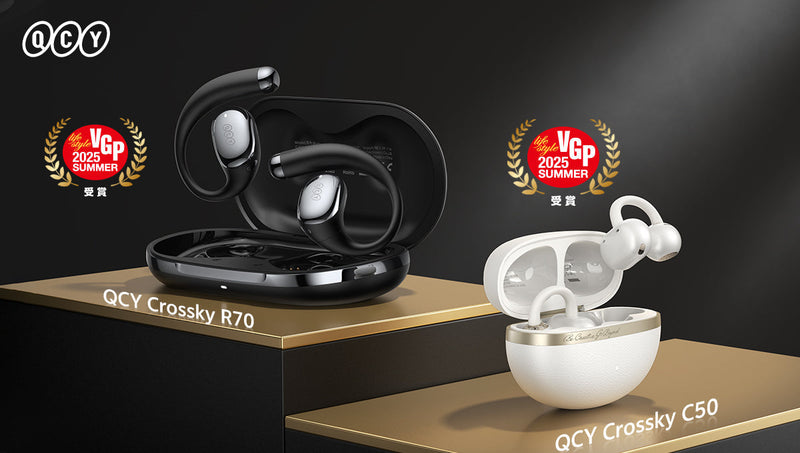 Le cuffie Open-Ear di QCY premiate al VGP Estate 2025