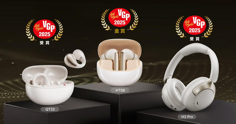 QCY riceve tre premi al VGP 2025 e dimostra eccellenza nell'innovazione audio