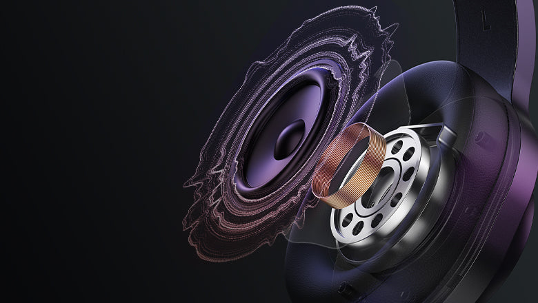 Cuffie silenziose con suono premium e design elegante.