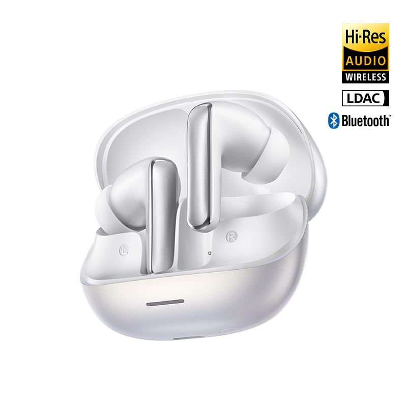 MeloBuds N65 – auricolari wireless Hi-Res bianchi con LDAC e Bluetooth.