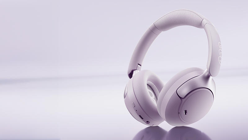 cuffie lilla