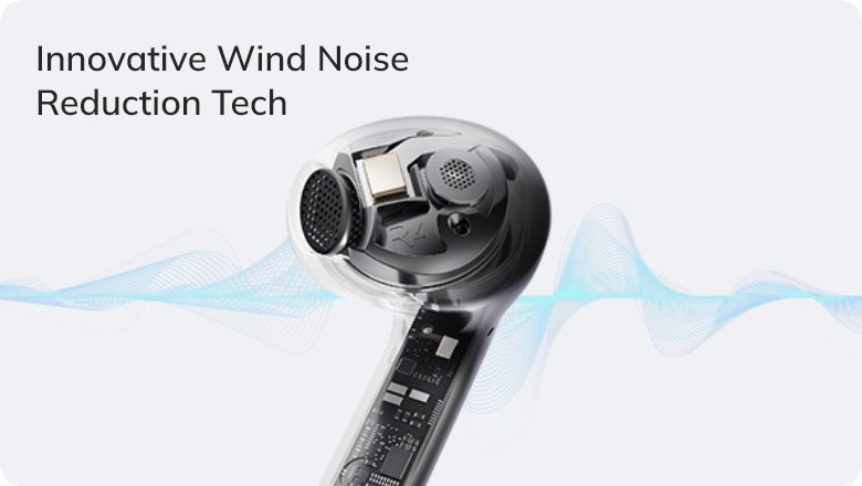 Tecnologia innovativa di riduzione del rumore del vento nelle cuffie – qualità audio chiara durante il movimento
