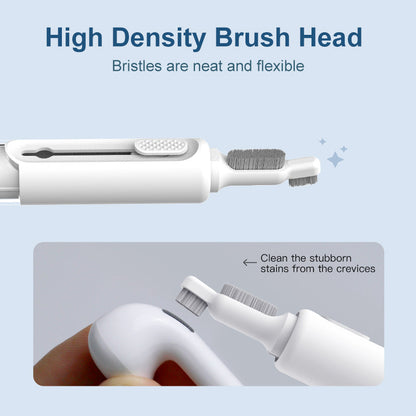 Penna per la pulizia degli auricolari con doppia punta retrattile