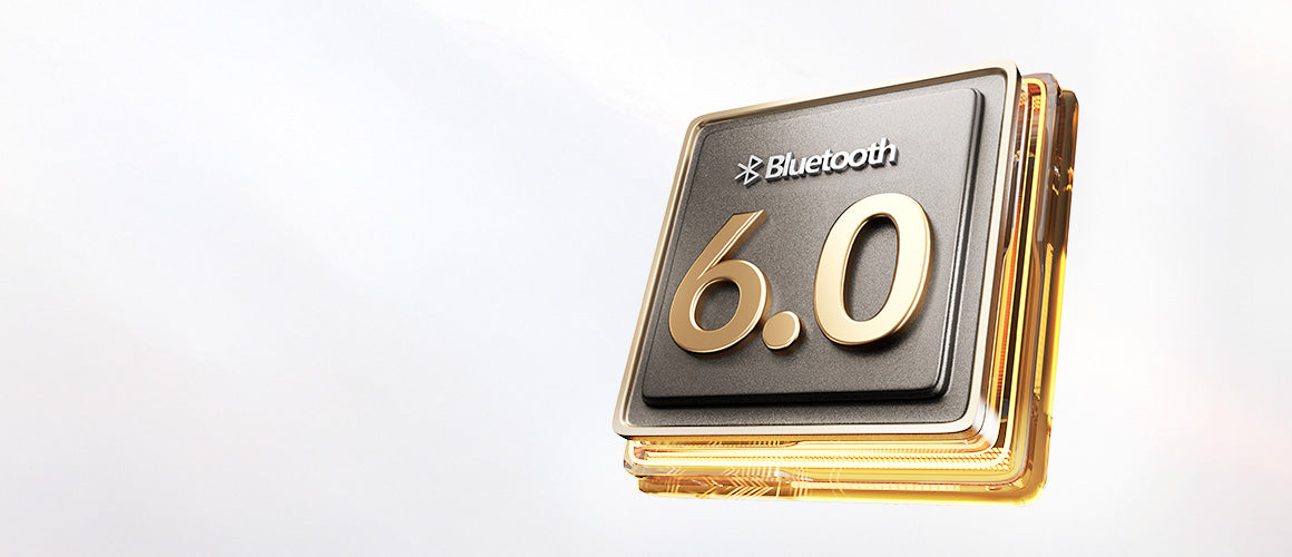 Chip Bluetooth 6.0 – Chip wireless moderno con aspetto dorato