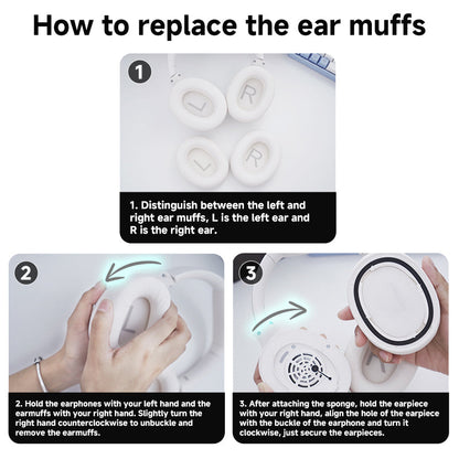 Qcy H3 Cuscinetti Auricolari di Ricambio