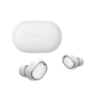 QCY MeloBuds A30 Auricolari Bluetooth con custodia di ricarica, bianchi, design moderno per suono chiaro e comfort